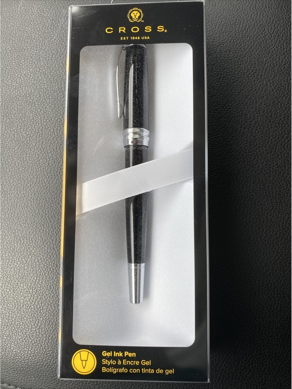Cross Executive Styled Rollerball Pen, Bailey Black AT0455S-7